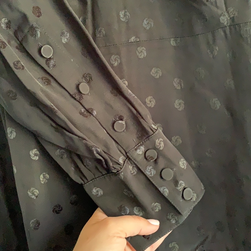 NWT J. Crew Shift dress in jacquard floral dot; - Picture 10 of 14